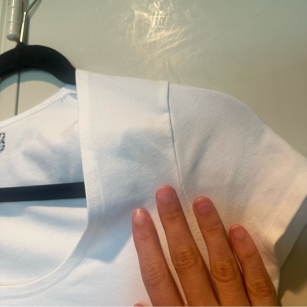 Groceries White Crop Top — image 4 of 6